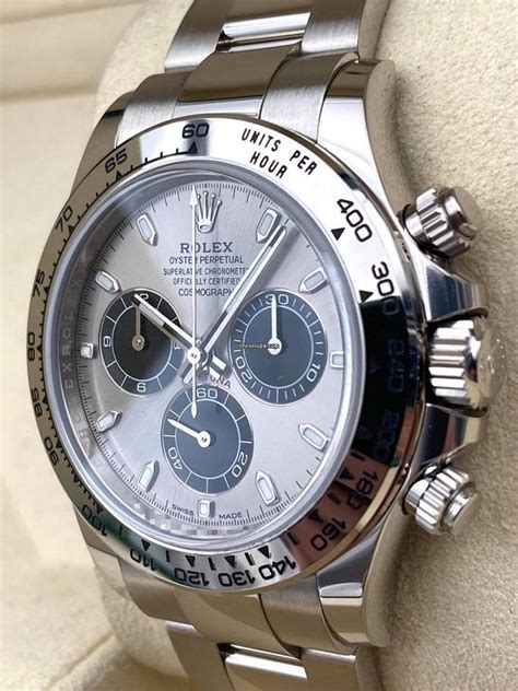 rolex daytona silver dial